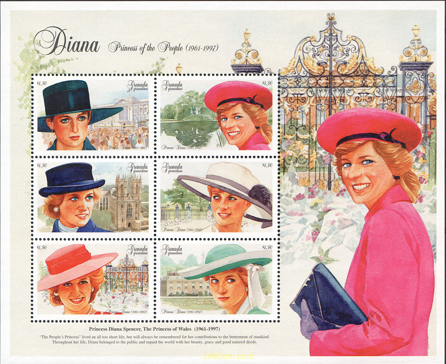 HOMENAJE A DIANA. PRINCESA DE GALES (1961-1997)