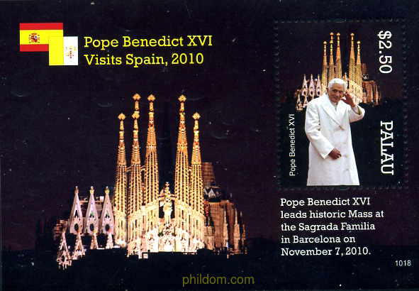 VISITA DEL PAPA BENEDICTO XVI A BARCELONA