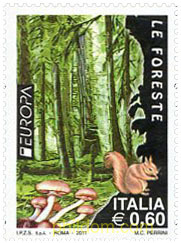 EUROPA CEPT 2011 - AÑO INTERNACIONAL DE LOS BOSQUES