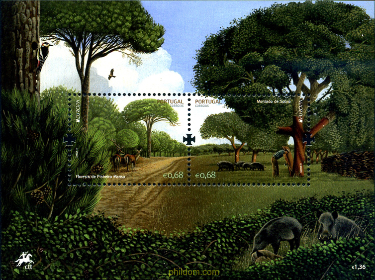 EUROPA CEPT 2011 - AÑO INTERNACIONAL DE LOS BOSQUES