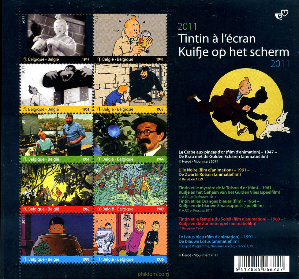 TINTIN EN EL CINE