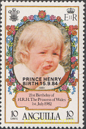 NACIMIENTO DEL PRINCIPE HENRY