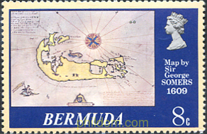 MAPAS ANTIGUOS DE LAS BERMUDAS