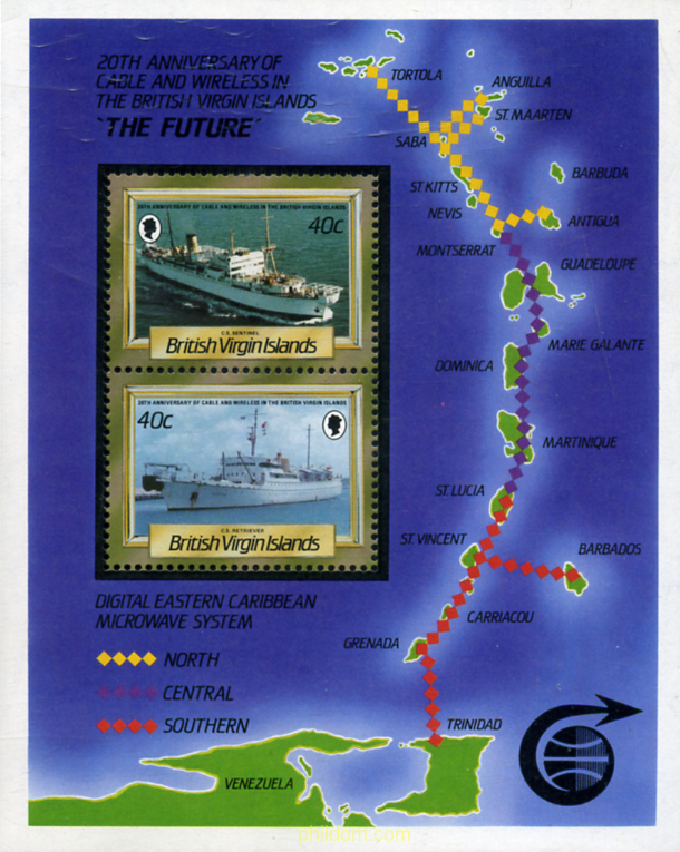 20 ANIVERSARIO DEL CENTRO DE ENLACES SUBMARINOS Y SIN HILOS DE TORTOLA