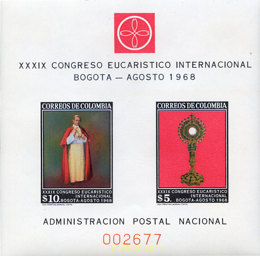 39 CONGRESO EUCARISTICO INTERNACIONAL EN BOGOTA