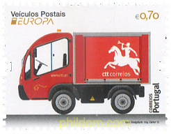EUROPA CEPT 2013 - VEHICULOS POSTALES