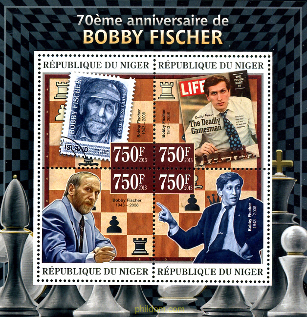 AJEDREZ - 70 ANIVERSARIO DE BOBBY FISCHER
