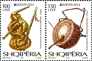 EUROPA CEPT 2014 - INSTRUMENTOS MUSICALES
