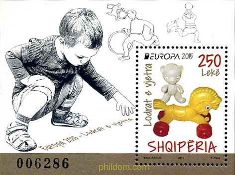 EUROPA CEPT - 2015 JUGUETES