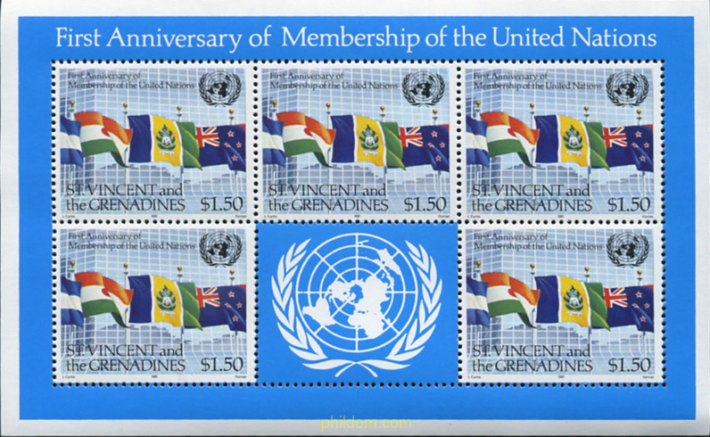 PRIMER ANIVERSARIO DE MIEMBRO XE LAS NACIONES UNIDAS