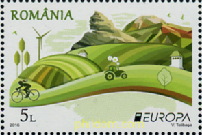 EUROPA CEPT 2016 - ECOLOGIA EN EUROPA - PIENSA EN VERDE