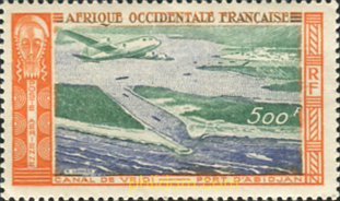 AVION SOBREVOLANDO EL CANAL DE VRIDI