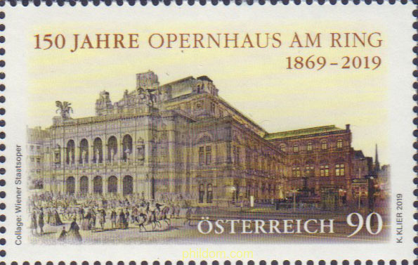150 ANIVERSARIO DE LA CONSTRUCCION DE LA OPERA DE VIENA