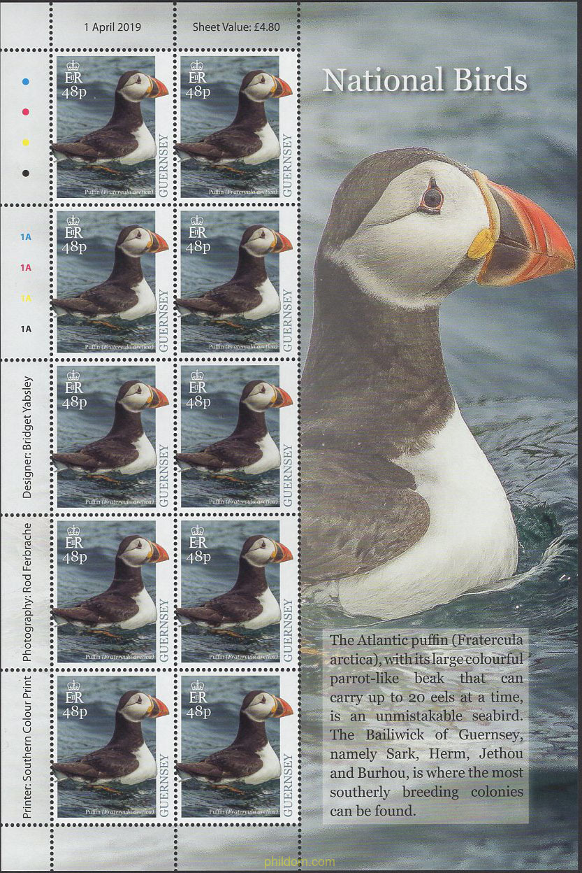 EUROPA CEPT 2019 - NATIONAL BIRD