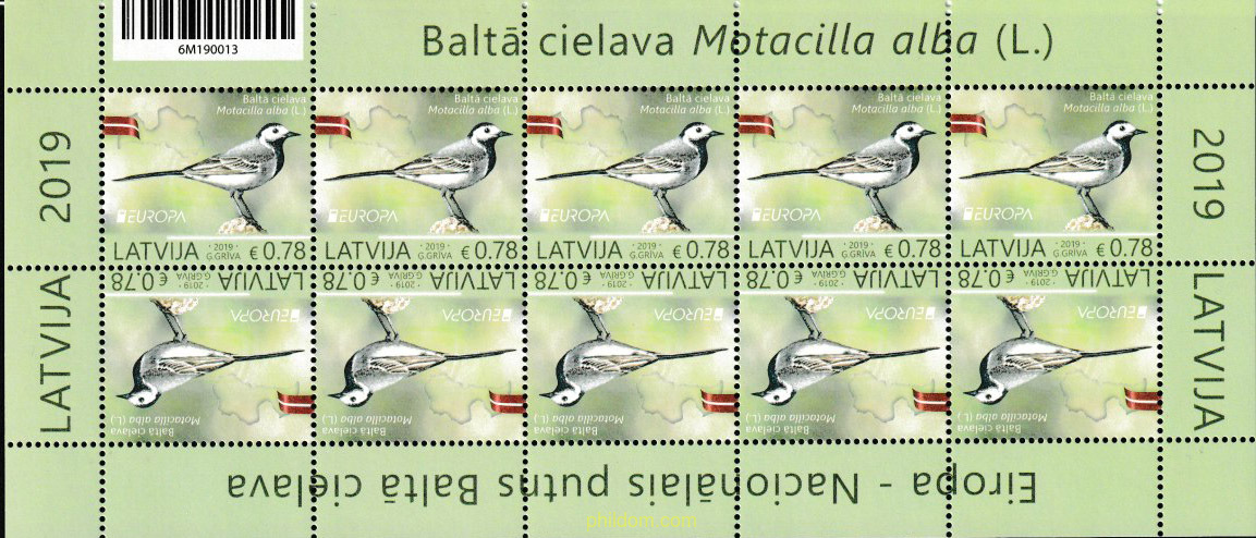 EUROPA CEPT 2019 - NATIONAL BIRD