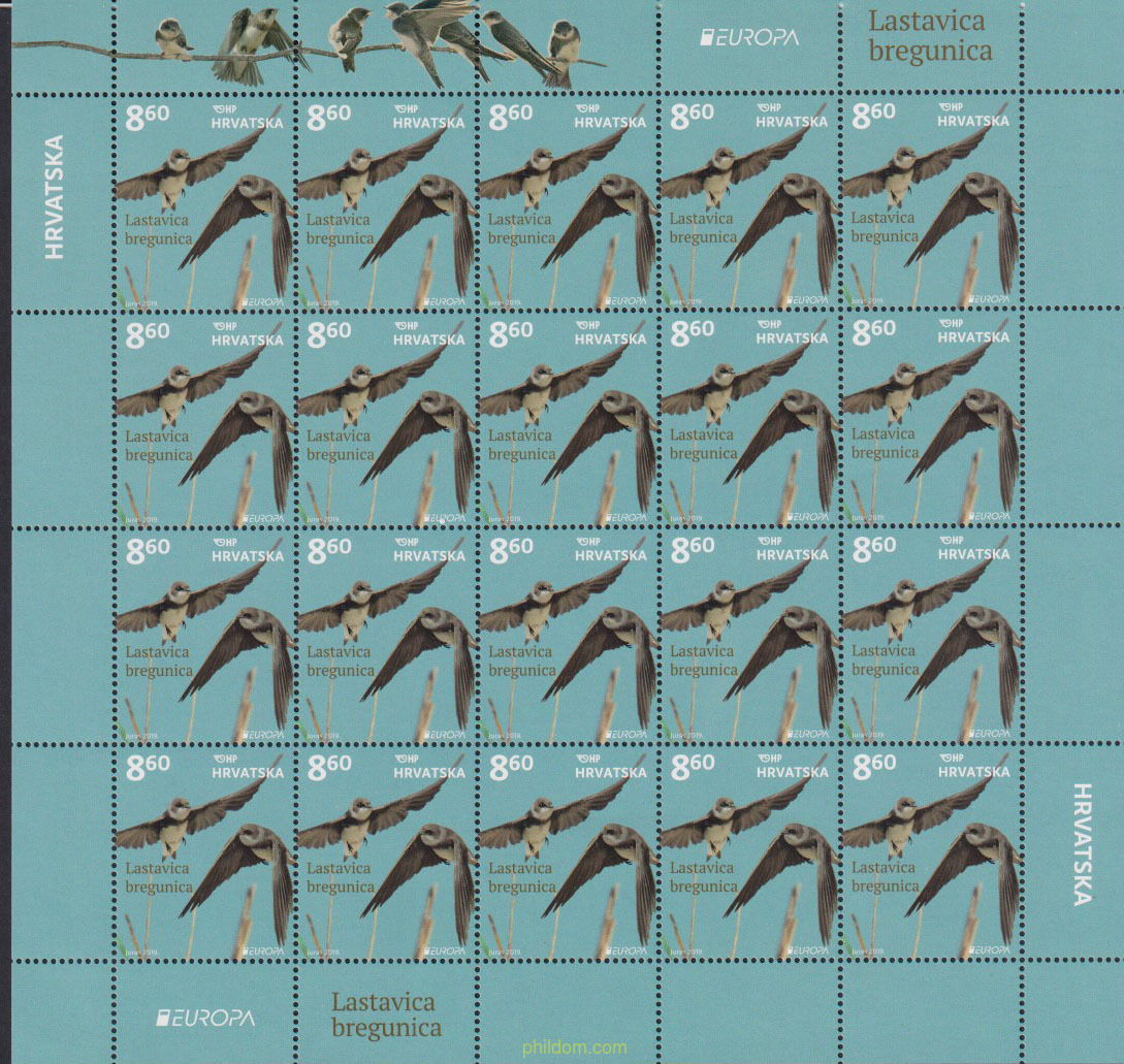 EUROPA CEPT 2019 - NATIONAL BIRD