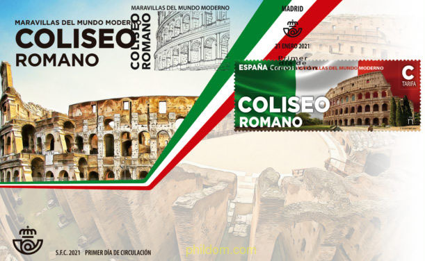 MARAVILLAS DEL MUNDO MODERNO - COLISEO ROMANO