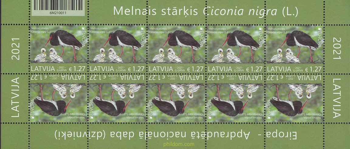 EUROPA CEPT 2021 - FAUNA NACIONAL EN PELIGRO DE EXTINCION