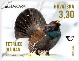 EUROPA CEPT 2021 - FAUNA NACIONAL EN PELIGRO DE EXTINCION