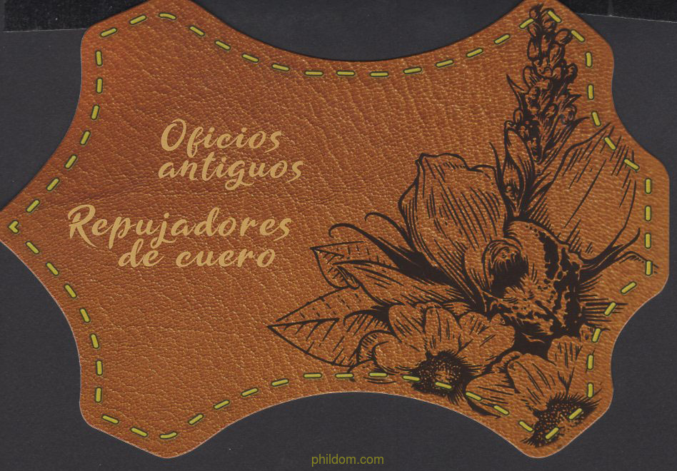 OFICIOS ANTIGUOS. REPUJADORES DE CUERO