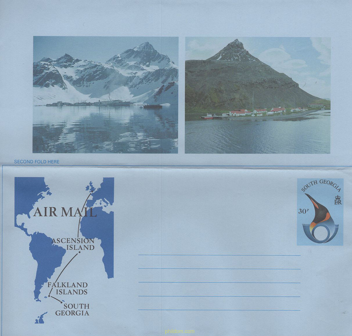 VUELO GRAN BRETAÑA - GEORGIA DEL SUR