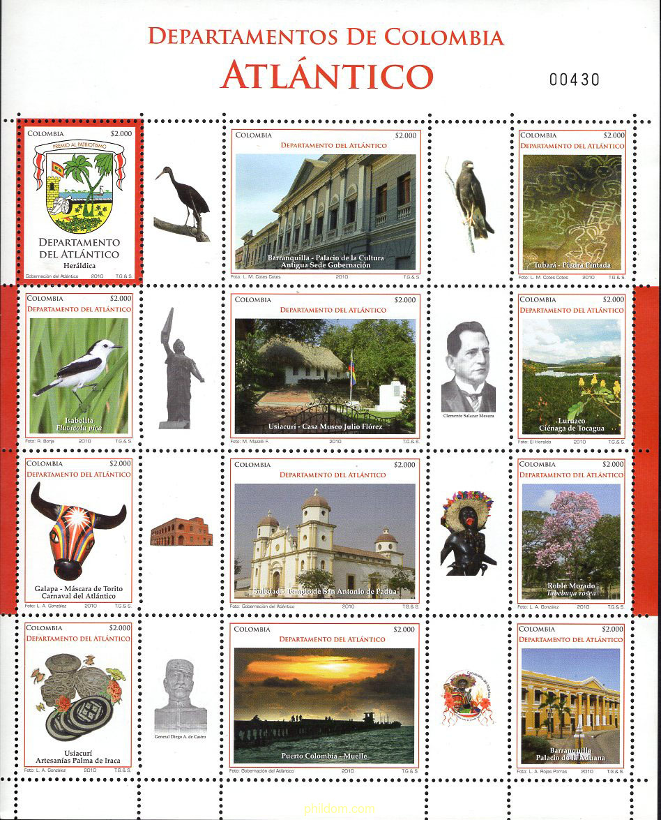DEPARTAMENTOS DE COLOMBIA - ATLANTICO