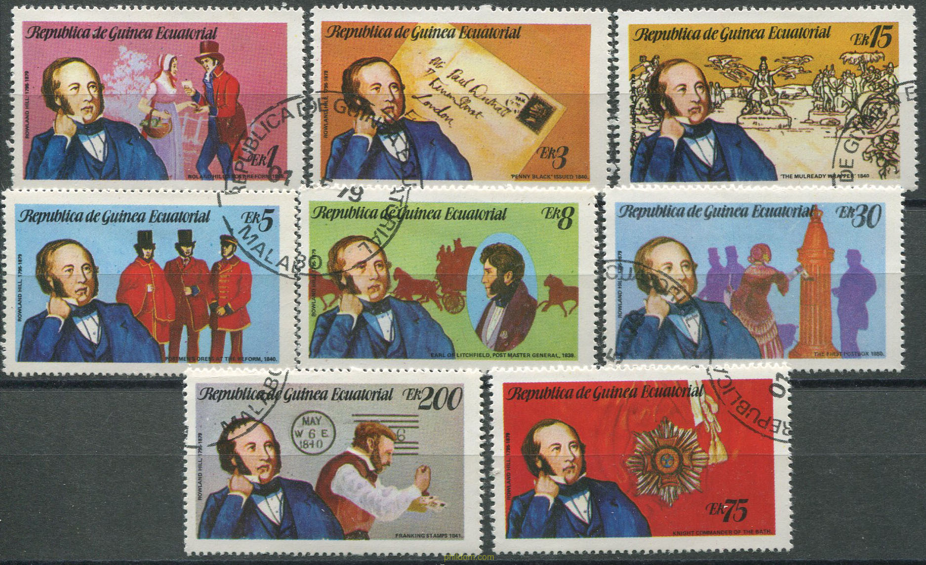 100 ANIVERSARIO DE LA MUERTE DE SIR ROWLAND HILL