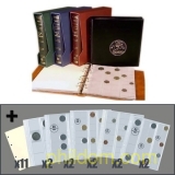 Album de billetes Numis+10 hojas SAFI Granate 012522C