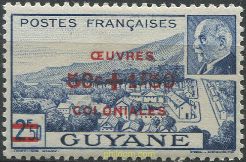 SELLOS DEL 1941, SOBRECARGA OBRAS COLONIALES