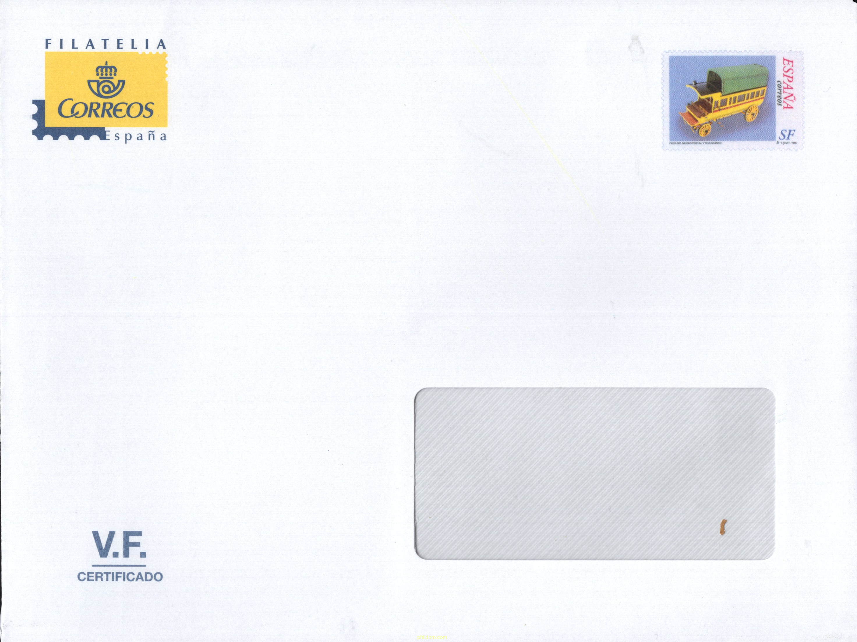 PIEZAS DEL MUSSEO POSTAL Y TELEGRAFOS - SERVICIO FILATELICO
