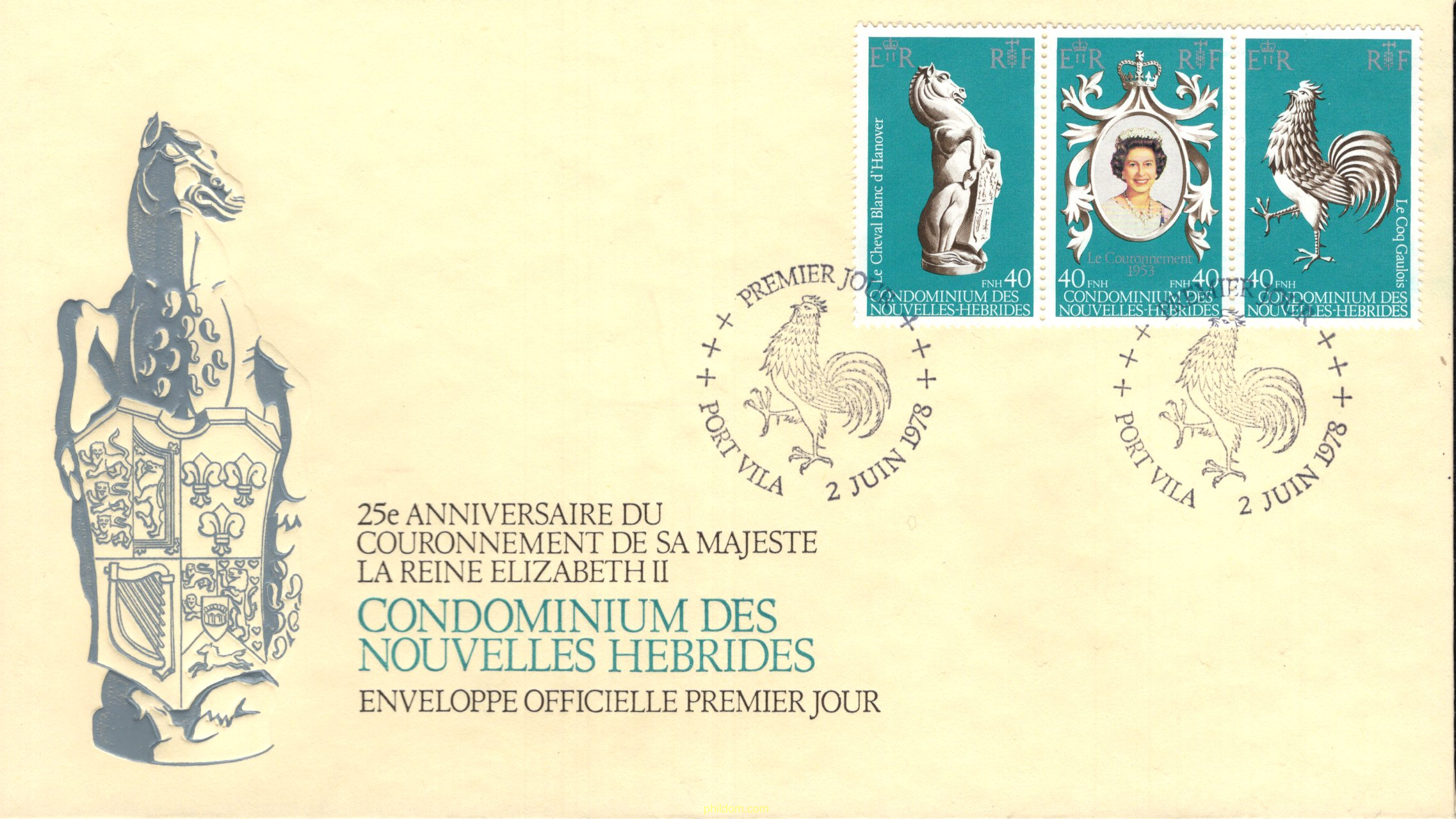 25 ANIVERSARIO DE LA CORONACION DE ISABEL II