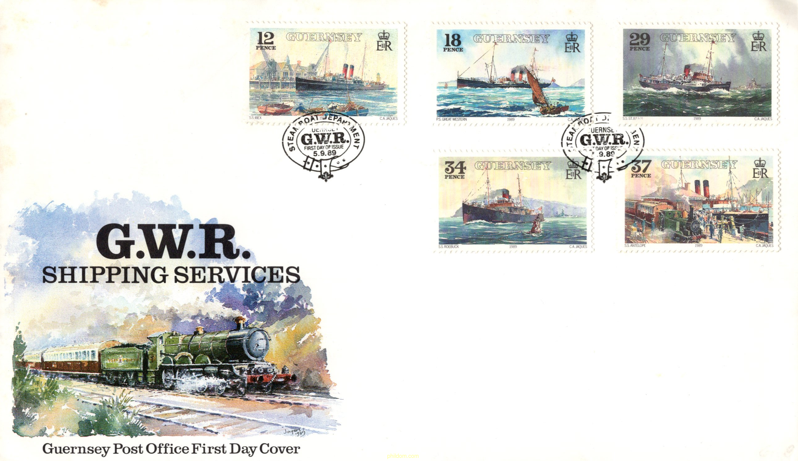 CENTENARIO DE LAS LINEAS MARITIMAS DE LA GREAT WESTERN RAILWAY