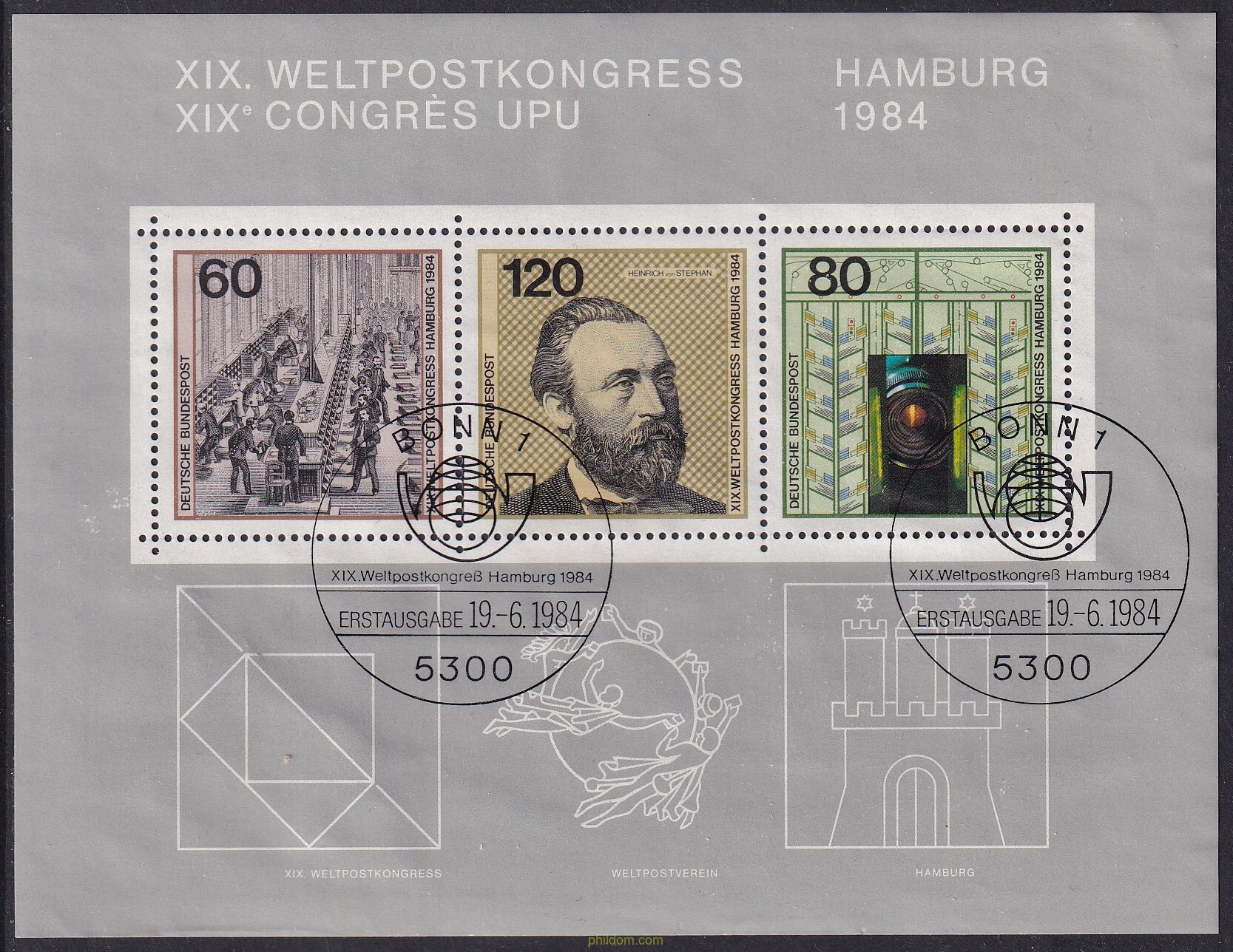 19 CONGRESO DE LA UPU EN HAMBURGO