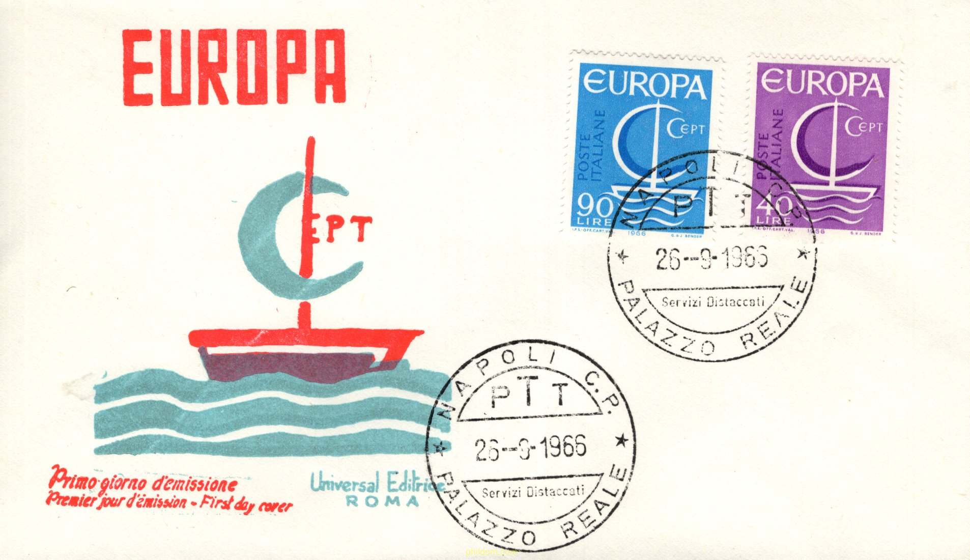 EUROPA CEPT. NAVIO EUROPA