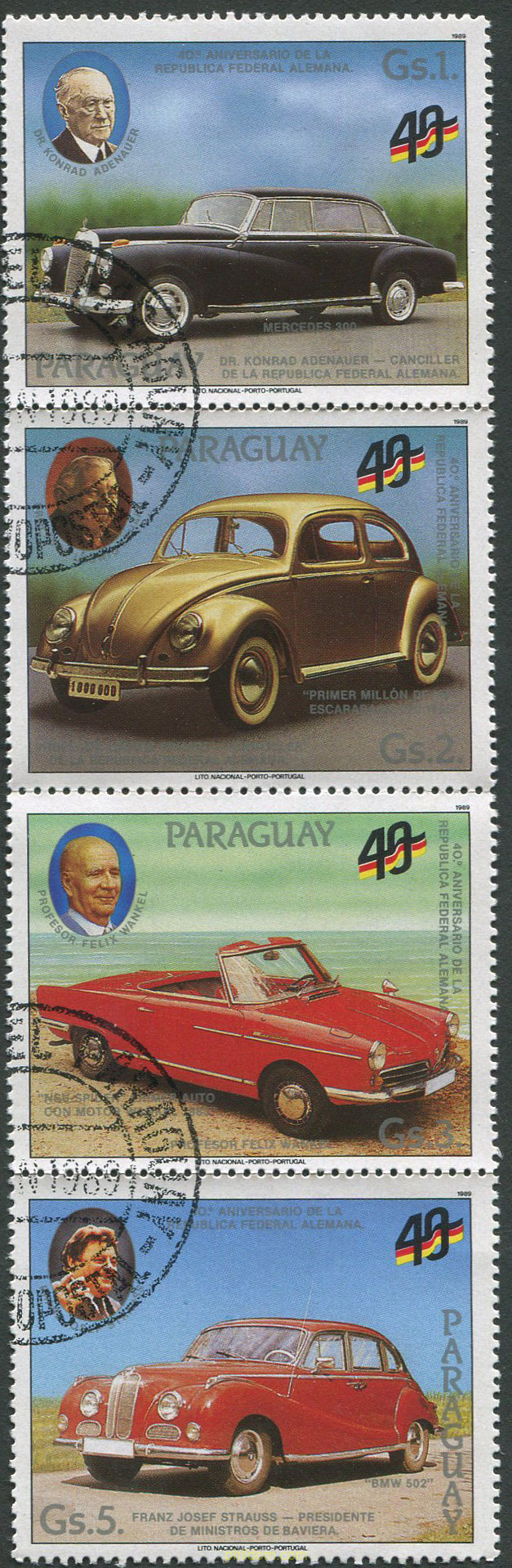 40 ANIVERSARIO DE LA REPUBLICA FEDERAL DE ALEMANIA