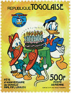 50 ANIVERSARIO DEL PATO DONALD