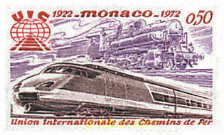 50 ANIVERSARIO DE LA UNION INTERNACIONAL DE FERROCARRILES