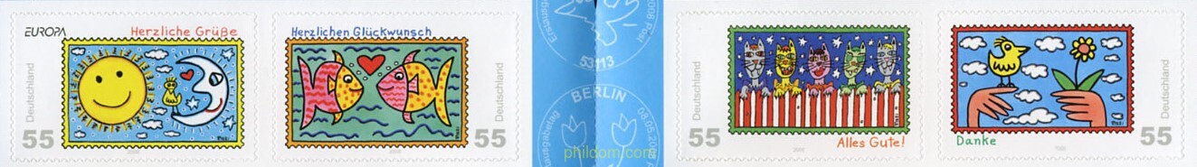EUROPA CEPT 2008 CARTAS