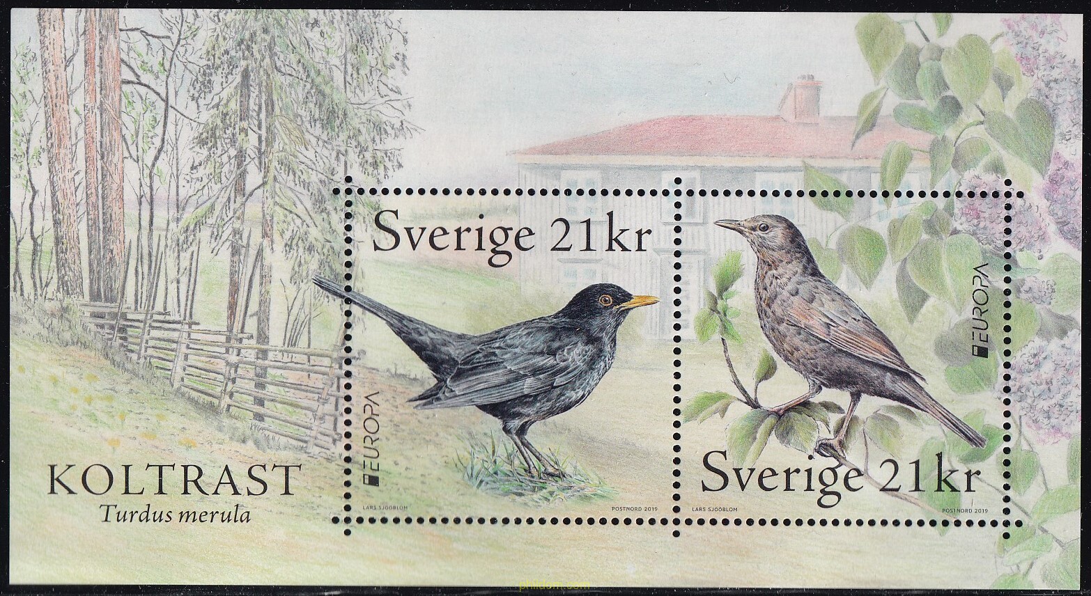 EUROPA CEPT 2019 - NATIONAL BIRD