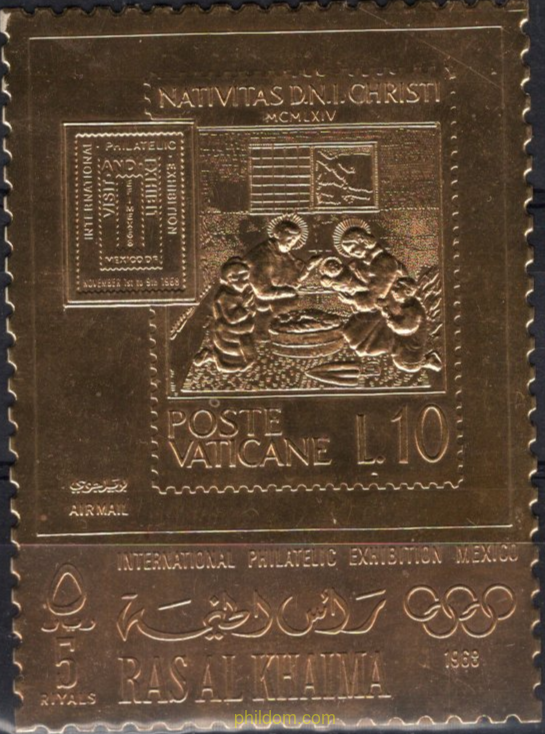 EXPOSICION FILATELICA - EFIMEX-68