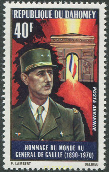 HOMENAJE AL GENERAL DE GAULLE
