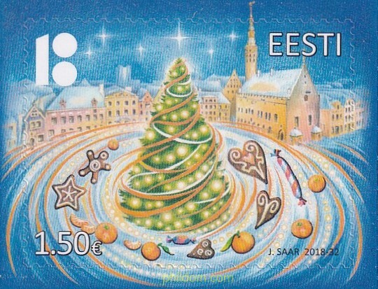 NAVIDAD 2018 - SELLO PERFUMADO CON MANDARINA