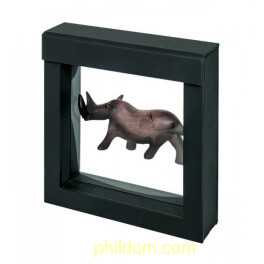 MARCO NIMBUS 150 NEGRO 150X150X25 mm LINDNER 4838