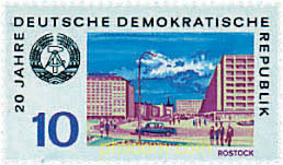 20 ANIVERSARIO DE LA REPUBLICA DEMOCRATICA ALEMANA