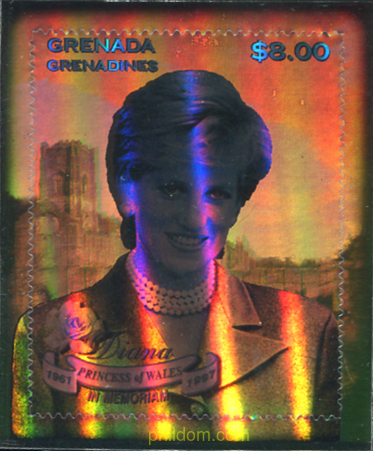 EN RECUERDO DE DIANA PRINCESA DE GALES