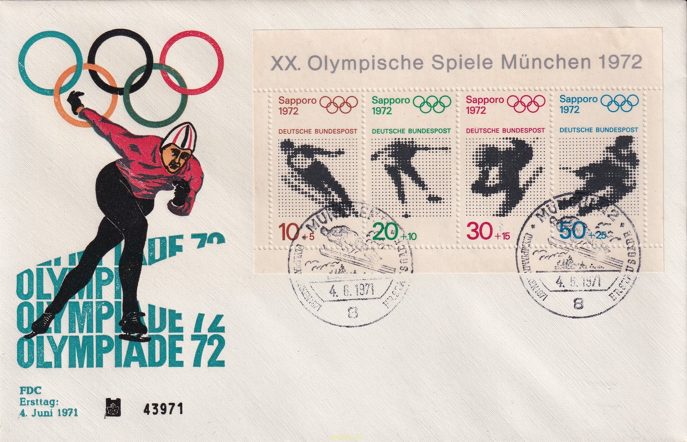 20 JUEGOS OLIMPICOS VERANO MUNICH 1972