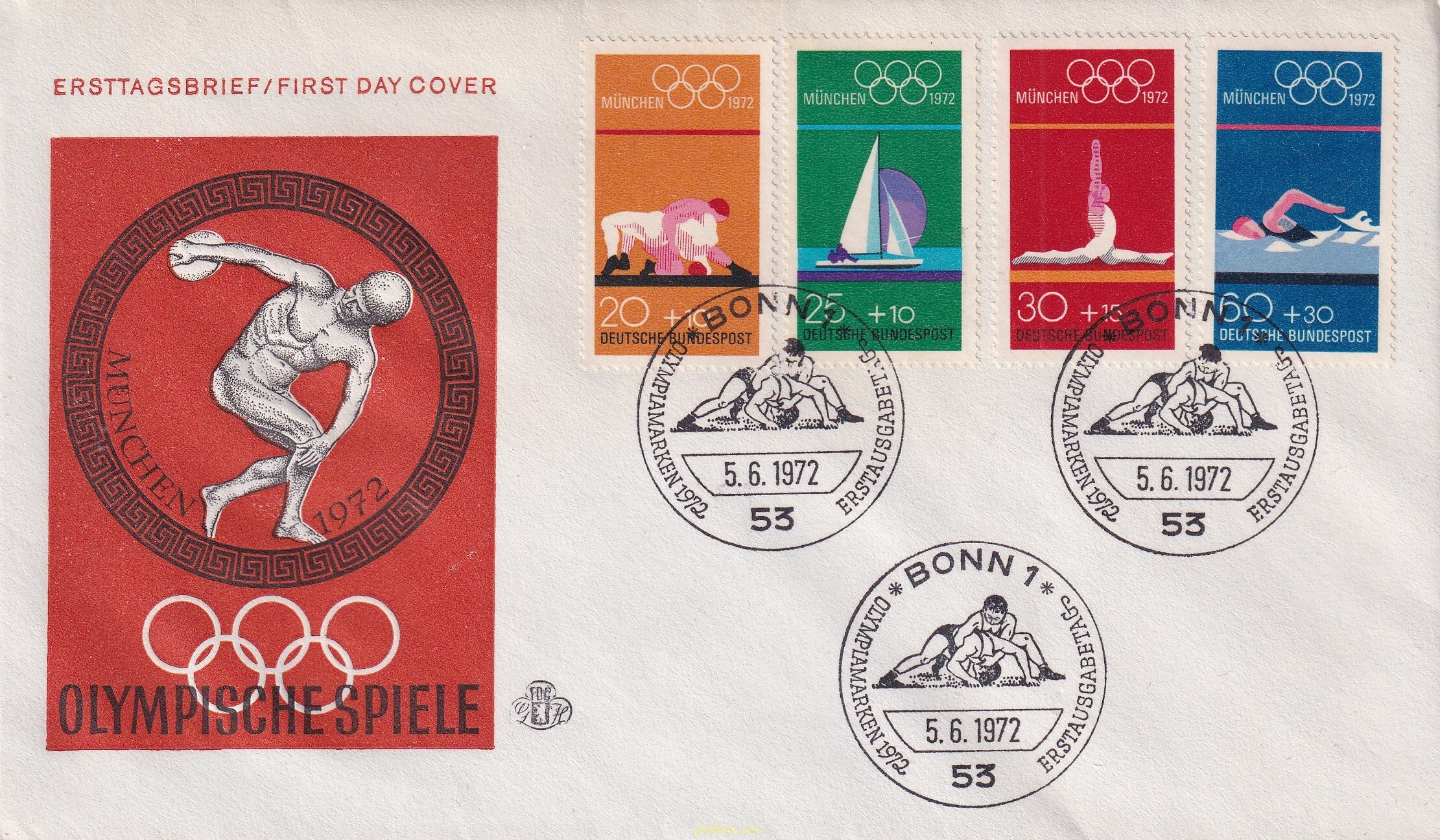 20 JUEGOS OLIMPICOS VERANO MUNICH 1972