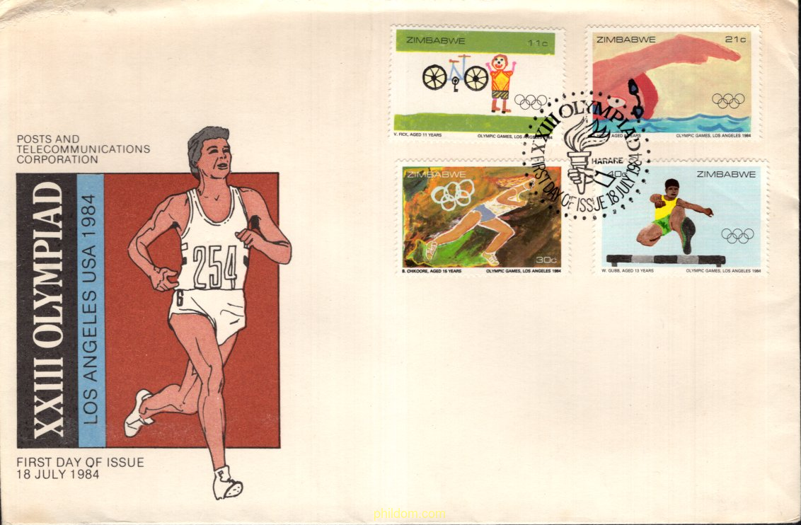 23 JUEGOS OLIMPICOS VERANO LOS ANGELES 1984