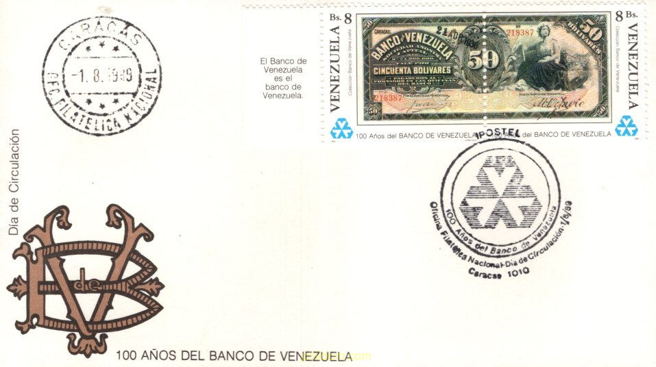 100 ANIVERSARIO DEL BANCO VENEZOLANO