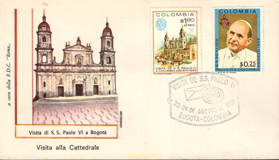 VISITA DE SS EL PAPA PABLO VI